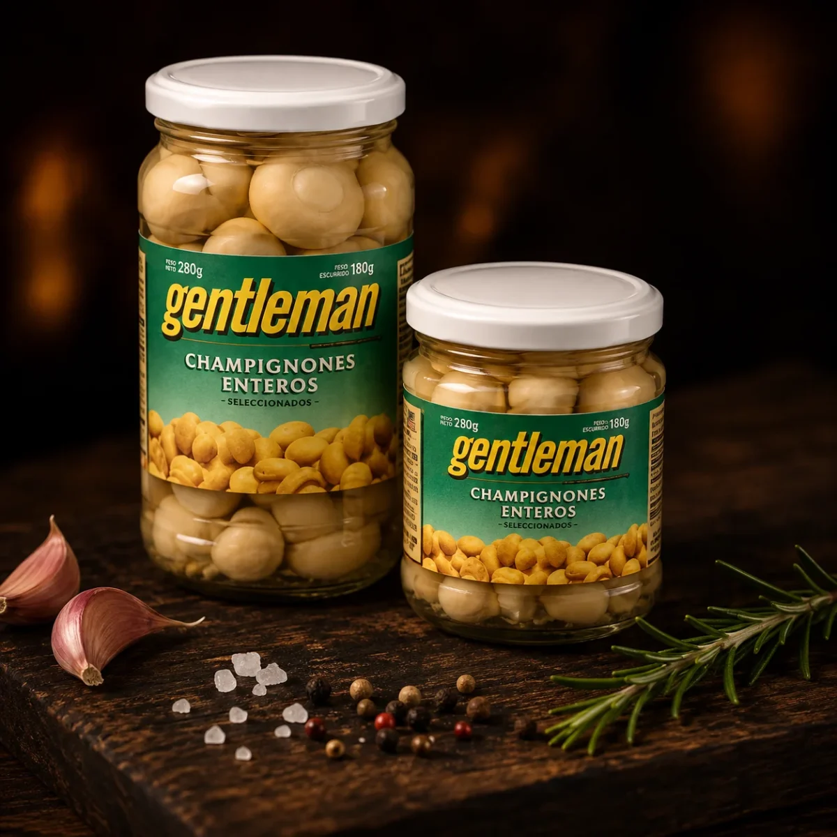 CHAMPIGNON ENTERO FRASCO X280GR