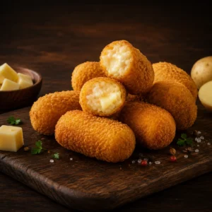 CROQUETAS DE PAPA CON Q