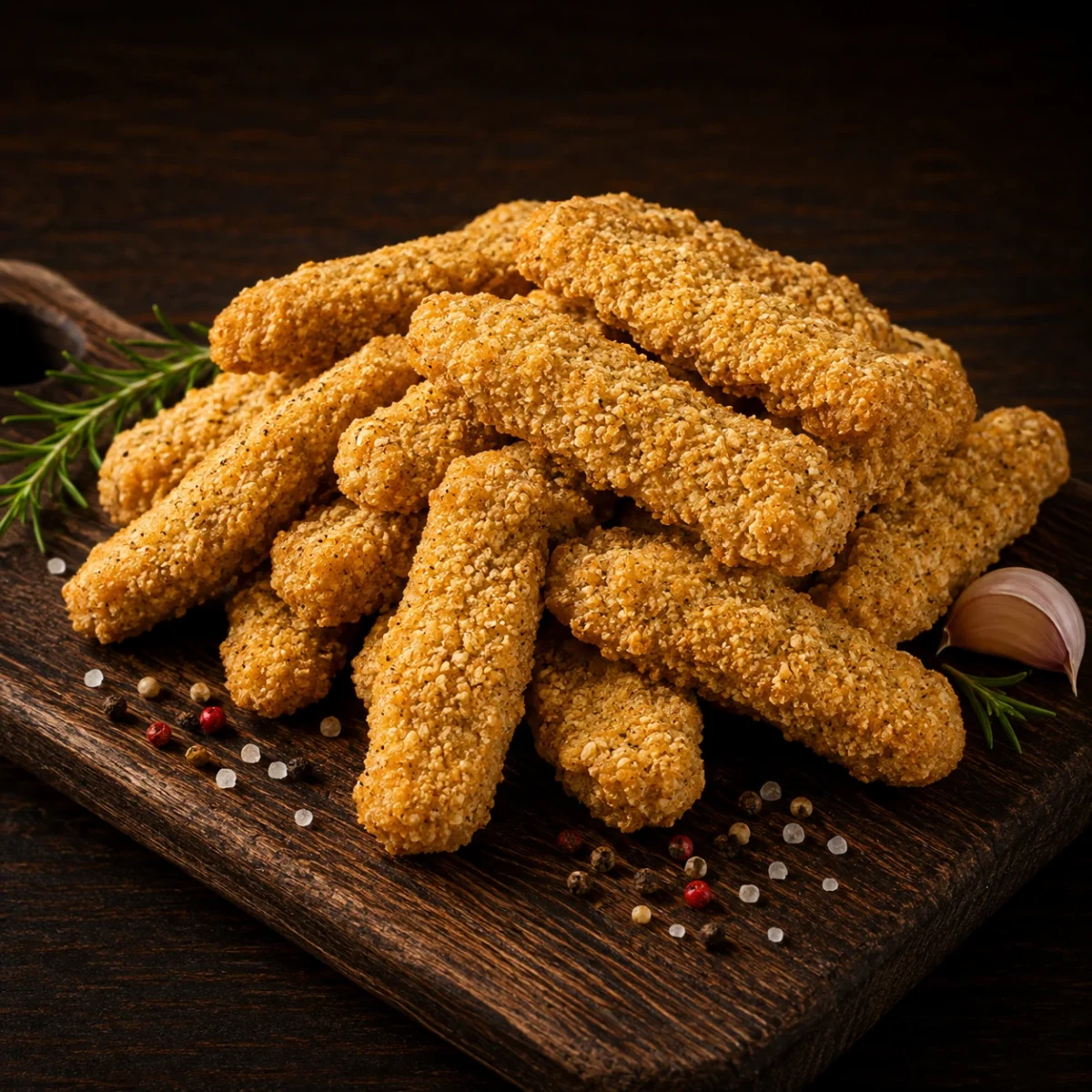 TIRITAS DE POLLO CROCANTES